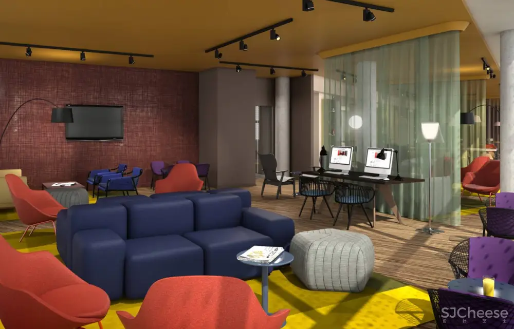 巴黎凡尔赛门酒店设计 | Patrick Norguet