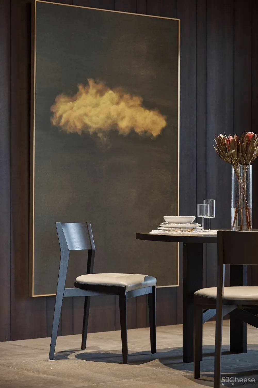 向往空间·郑州268m²绿城怡商玉园 | 潘擎设计 首