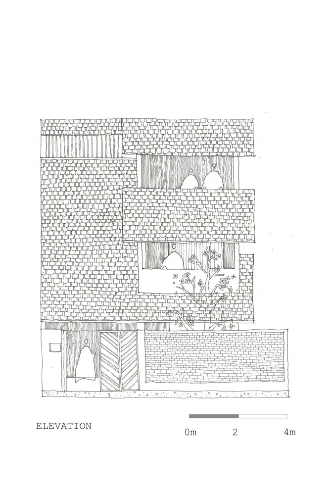 新作 | K59atelier 与自然的和谐相处Tile Roof House 首