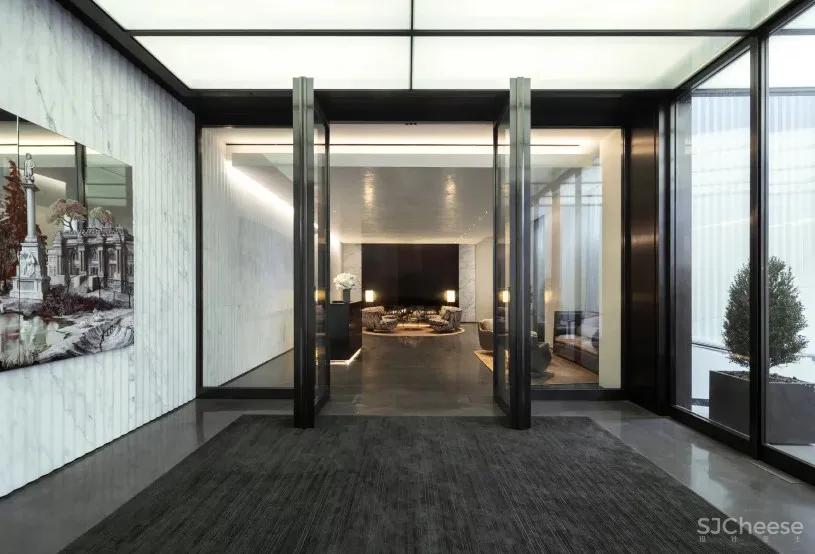 诺曼·福斯特设计最苗条的公寓楼, 样板房走起了简约奢华风!