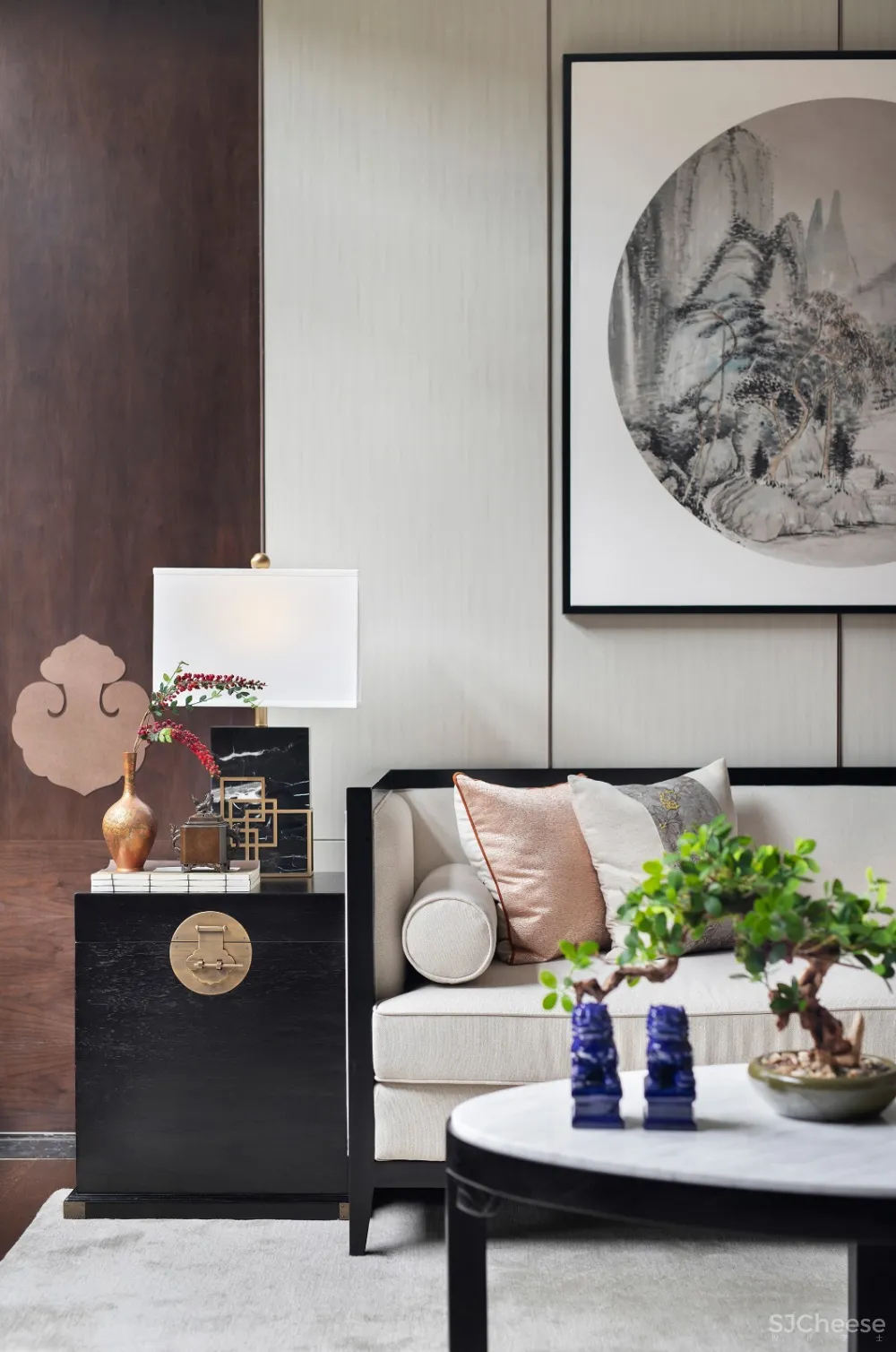 建发·首院售楼会所：山水成画，抒写风雅文韵 | 创时空设计