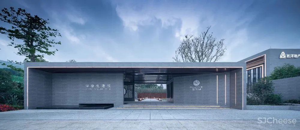 【JMJ设计】1000m²东方美学湛江远洋城售楼部 首