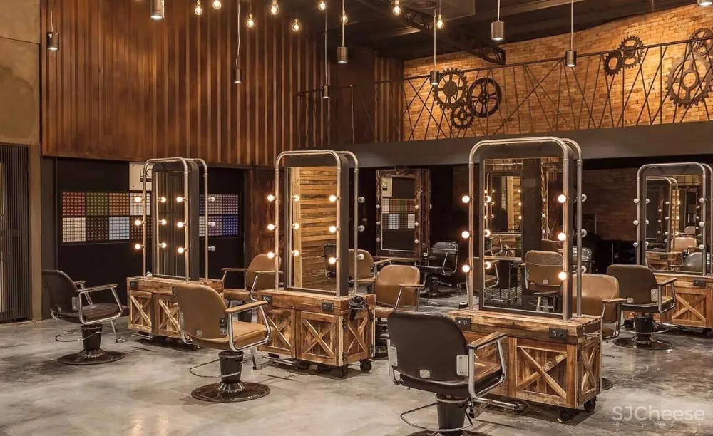 363㎡混搭风美发沙龙 | 汉玥设计 首