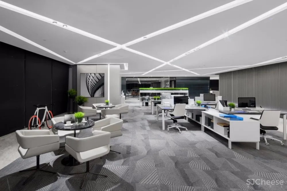 新作| 超高颜值办公设计,全感官空间艺术营造 首