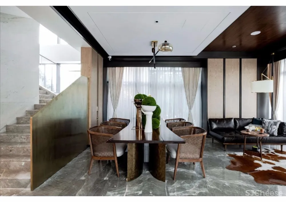 编织摩登与艺术生活 | 山海荟C2样板空间 首