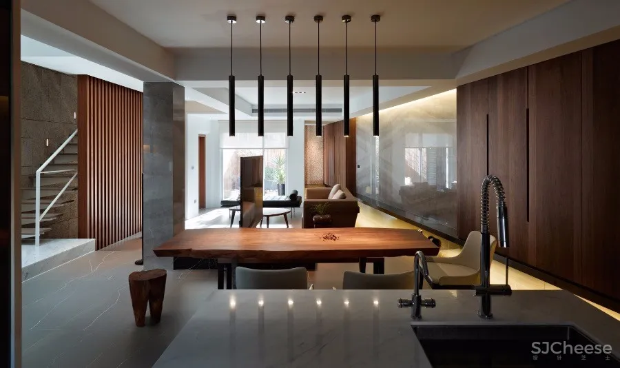 现代极简独栋住宅 | 两册空间设计