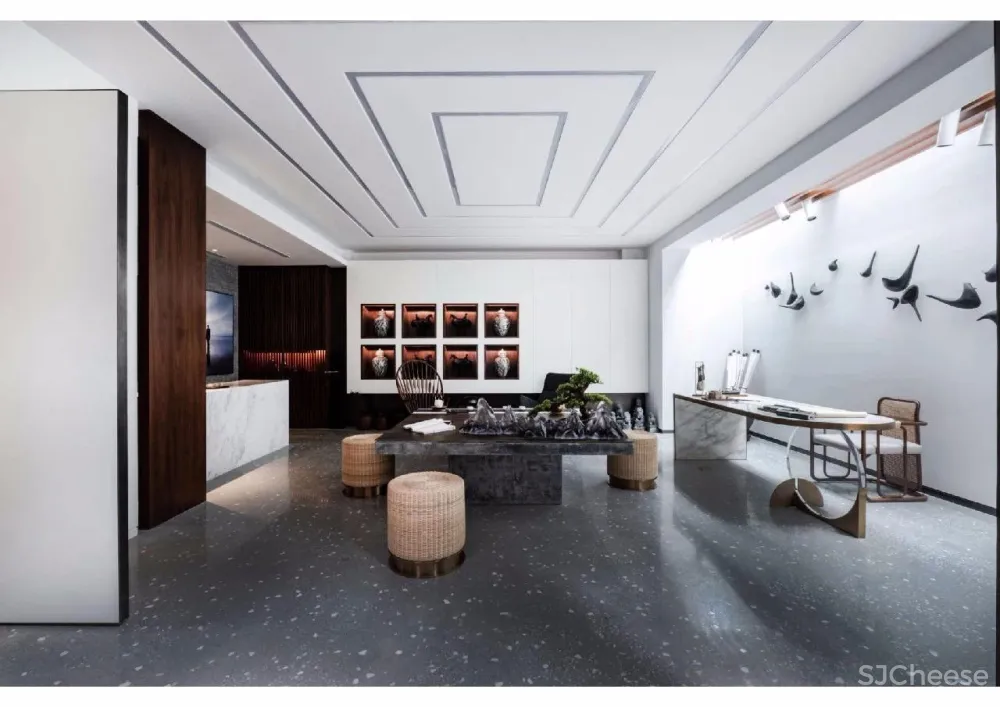 编织摩登与艺术生活 | 山海荟C2样板空间 首