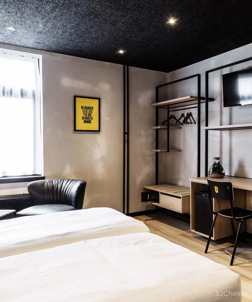 灵感来自纽约都市美学，比利时酒店设计 | skinn