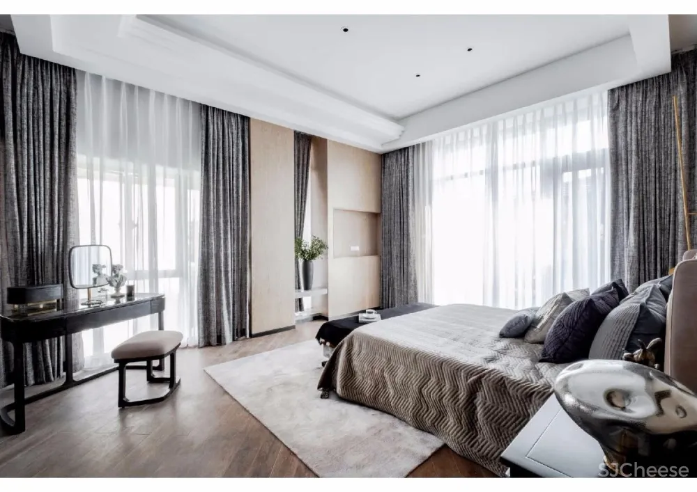 编织摩登与艺术生活 | 山海荟C2样板空间 首