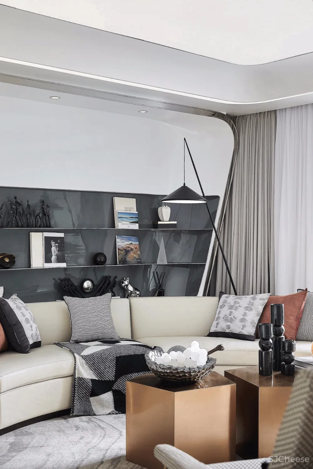 朴悦设计新作 | 重庆龙湖揽境九曲河展示空间