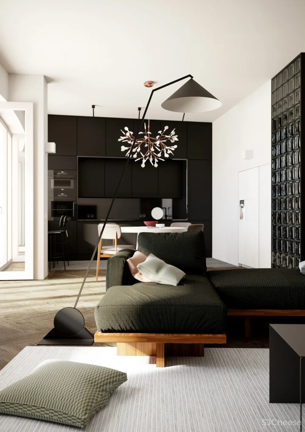 132m²明斯克悠闲阳光宅 | Zrobym Architects