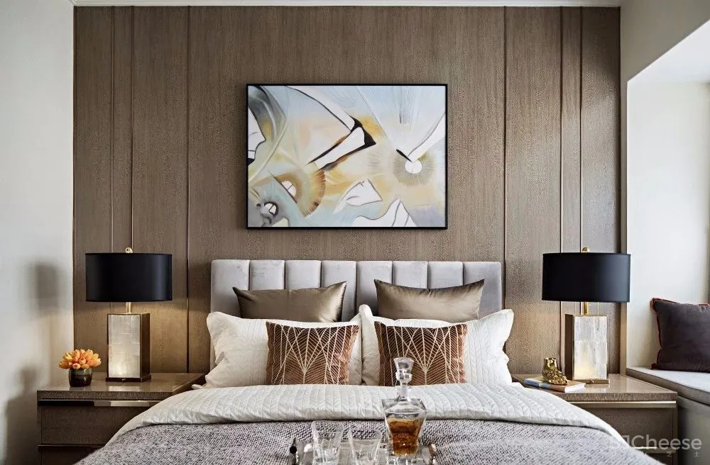 【GND设计】有个性有温度的紧凑刚需户型样板房设计方案