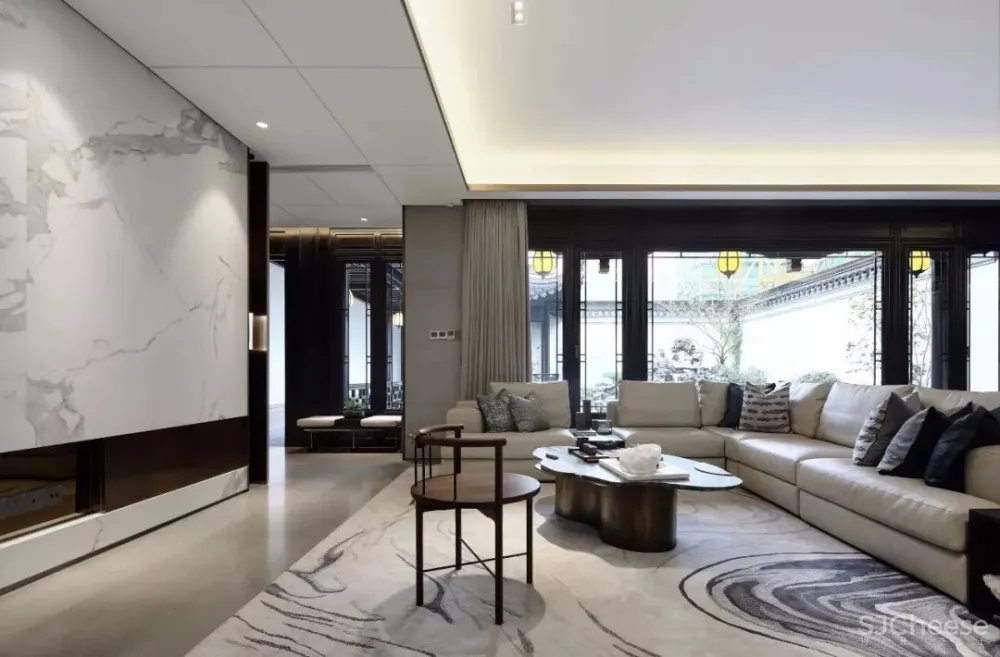 435.8m²杭州顶级合院,精致儒雅的东方美学智慧 | 矩阵纵横