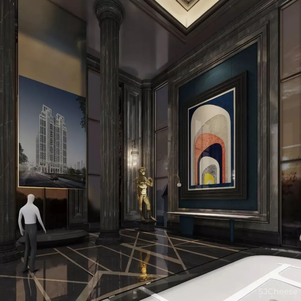 多情摩登的艺术魅力——壹号销售中心 | 派尚设计