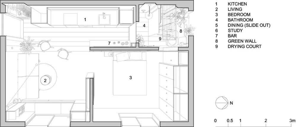 Type Street公寓，澳大利亚 / tsai Design