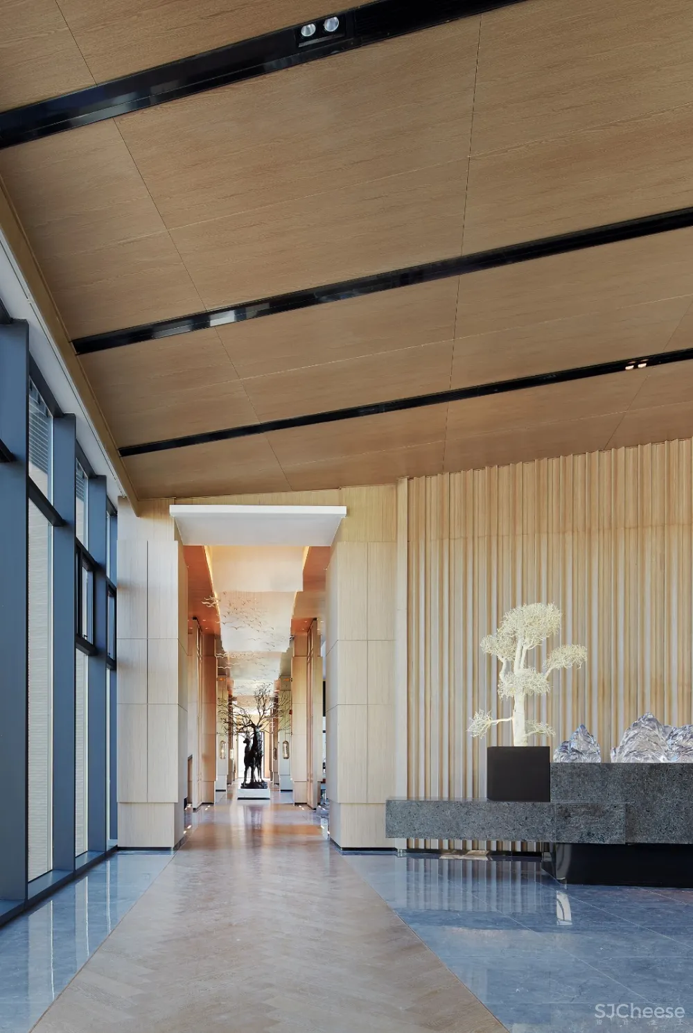 溪路漫冈转,夕阳归鸟斜:首开保利·熙悦林语销售中心 | SNP力作