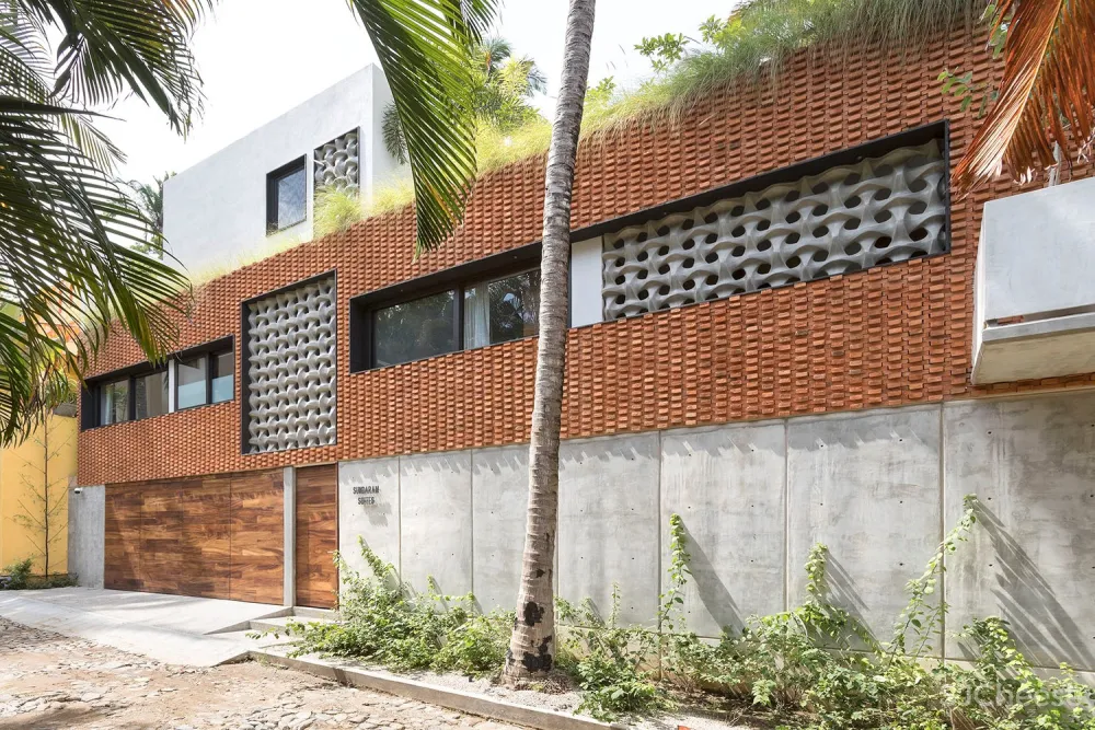 RVO Studio | 纹理和材料的独特组合 Sundaram House