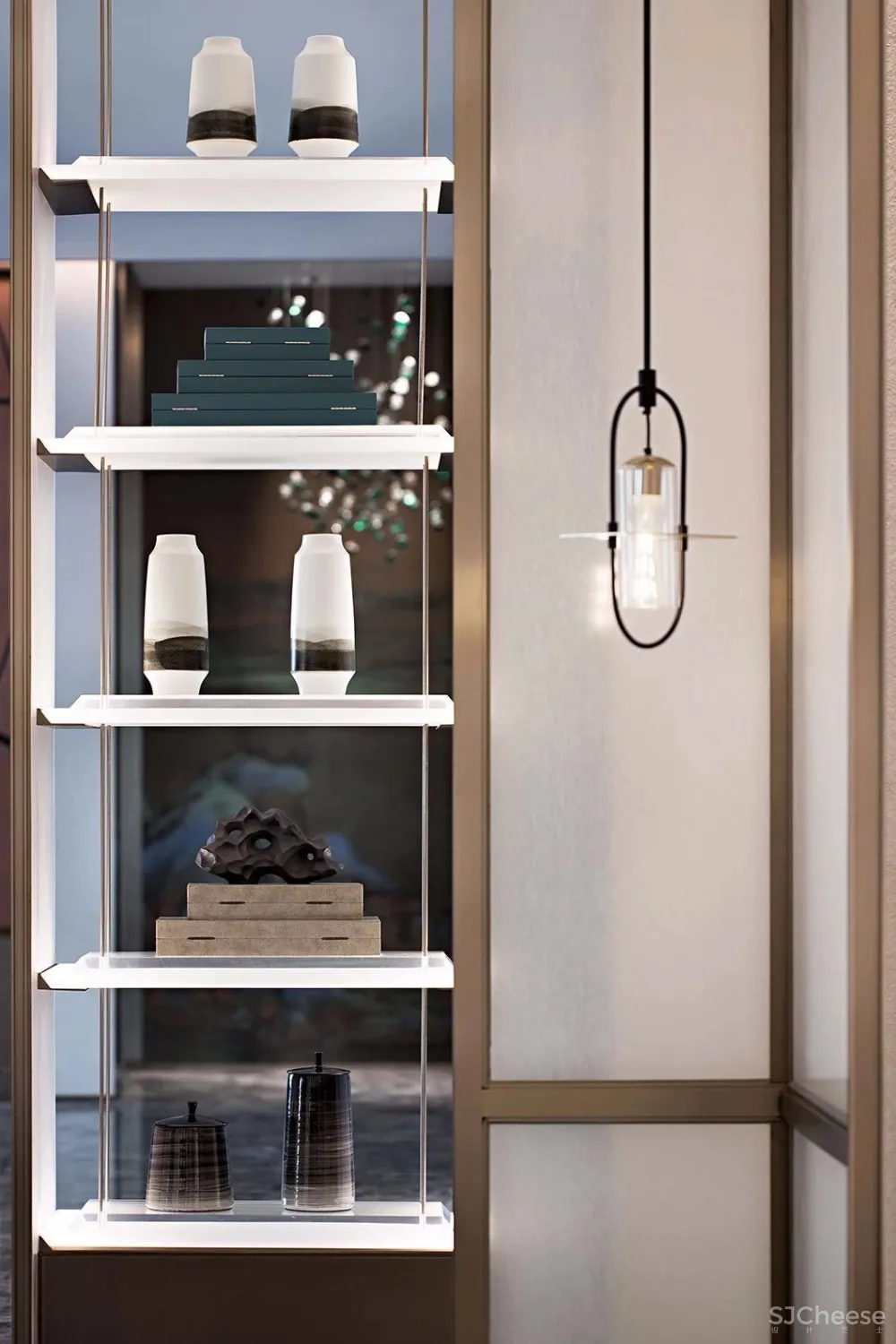 【IDEAL-YLH地产设计】900㎡东方韵味售楼处 | 节能建筑里的艺术世界！