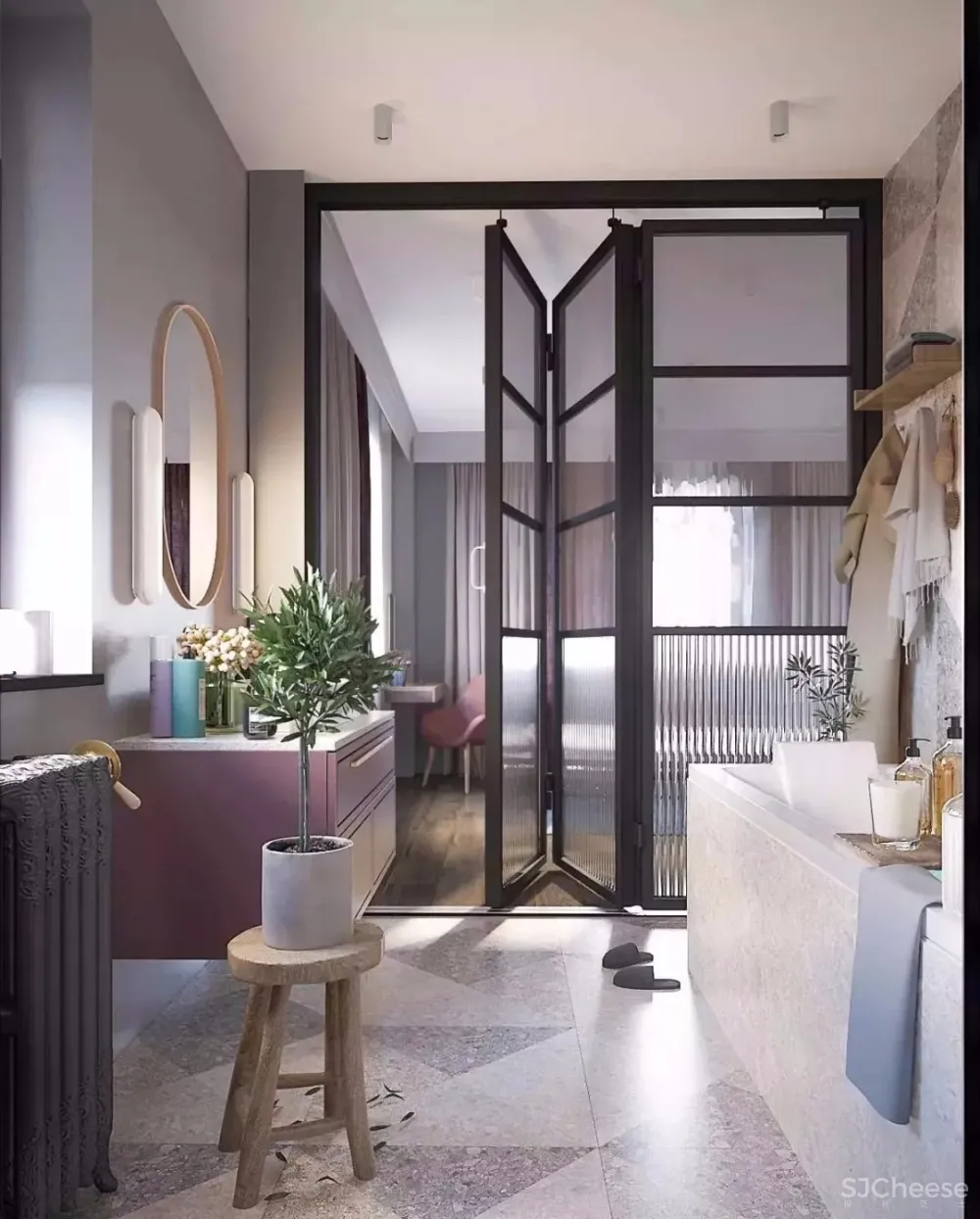 145㎡现代简约住宅 | Katarina Rulinskaya