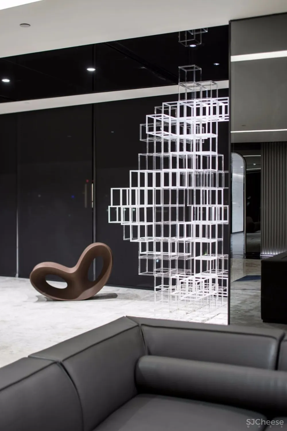 新作| 超高颜值办公设计,全感官空间艺术营造 首