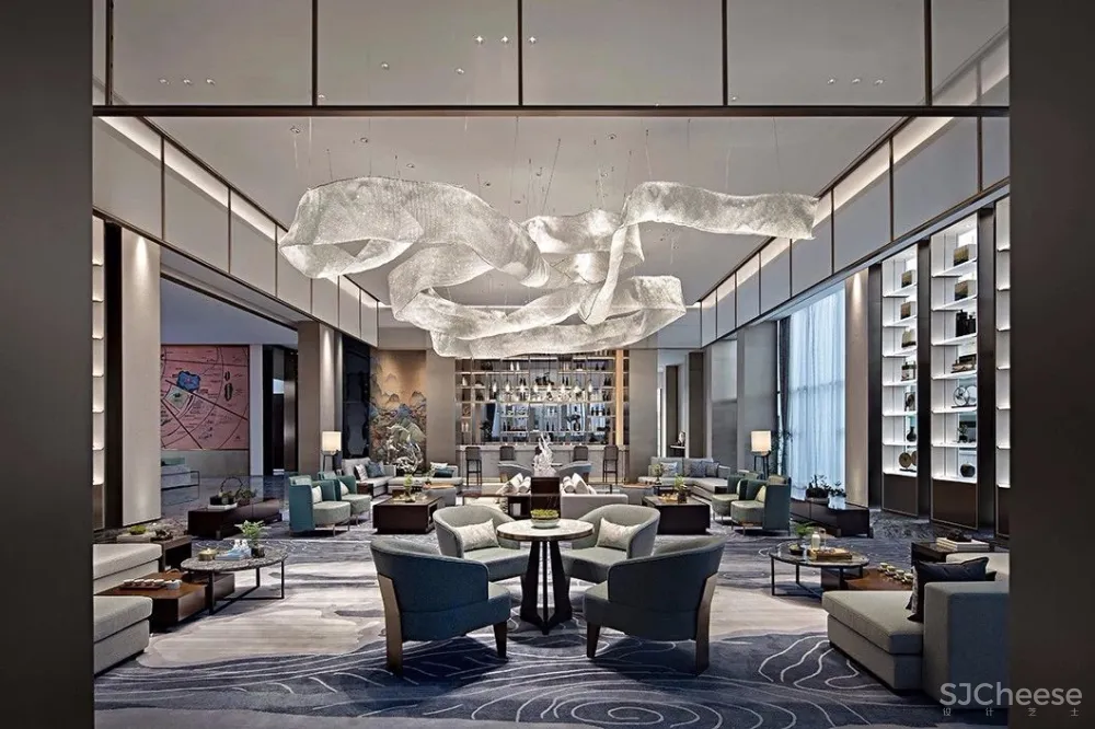 【IDEAL-YLH地产设计】900㎡东方韵味售楼处 | 节能建筑里的艺术世界！