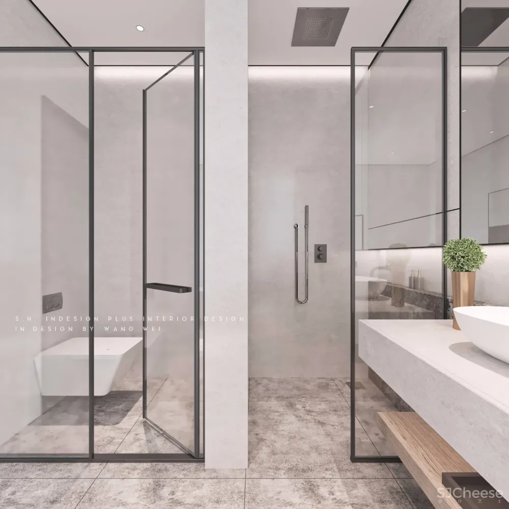 “木衫”西安260m²大平层室内空间设计 | S.H.INDESIGN PlUS