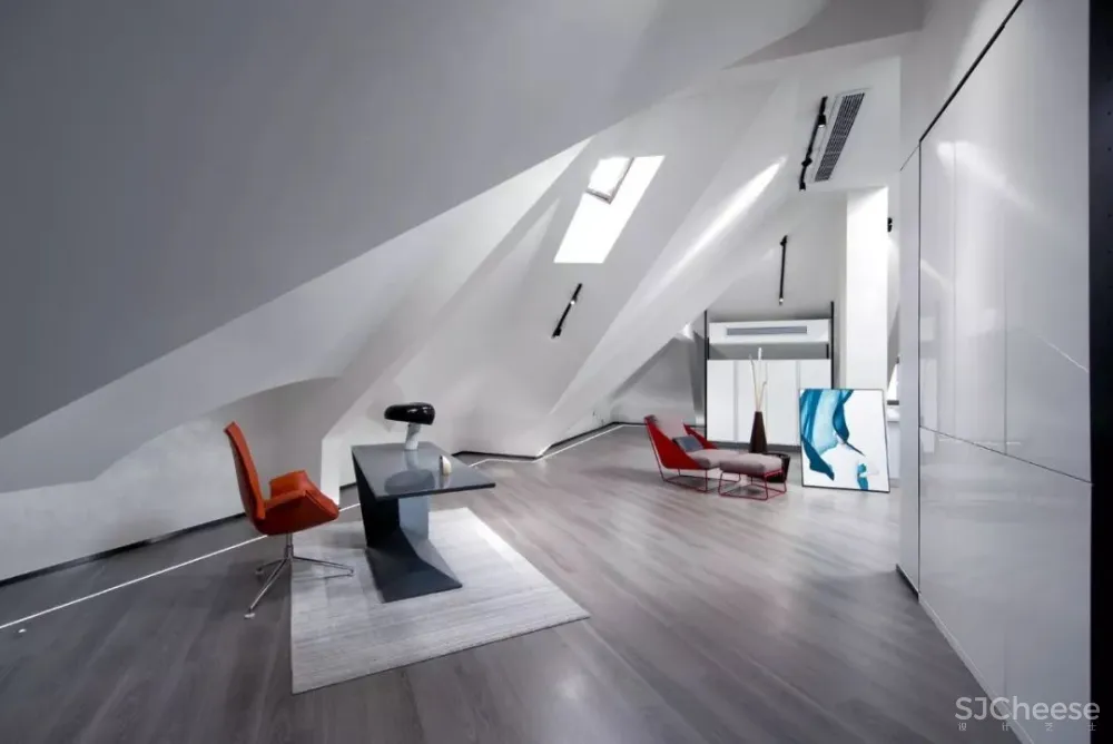 1100㎡双拼别墅，自由不羁的家！| 李益中空间设计 首