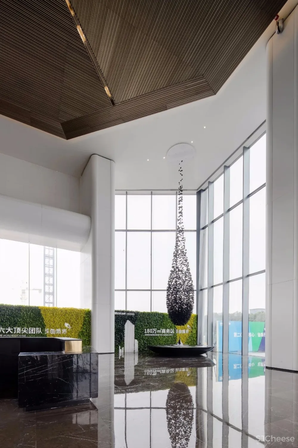 新作| 超高颜值办公设计,全感官空间艺术营造 首