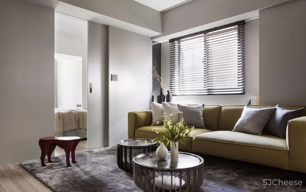 63㎡现代风格住宅 | 北境设计 首