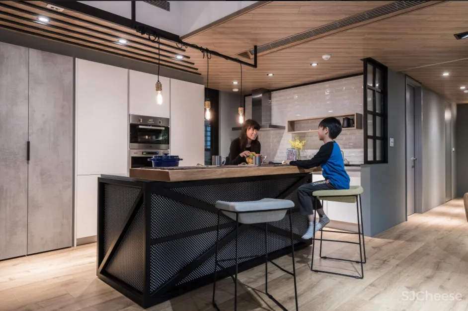 美式工业风住宅 | 羽筑设计