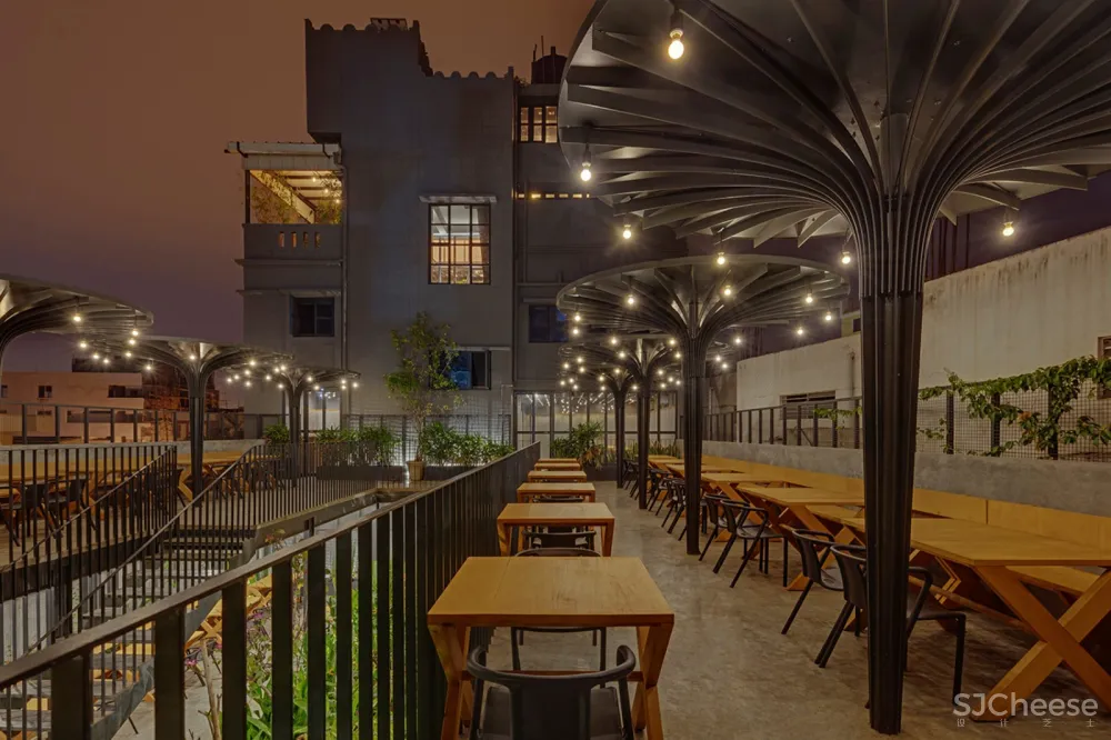 Sunrise花园餐厅,印度 / M9 Design Studio 首