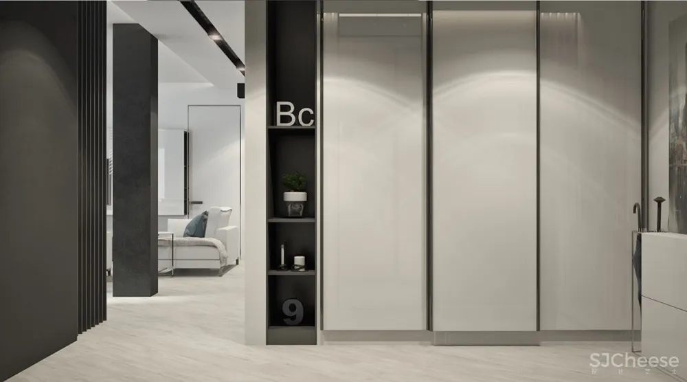 “腮红”国外清爽现代家庭公寓 | Konst