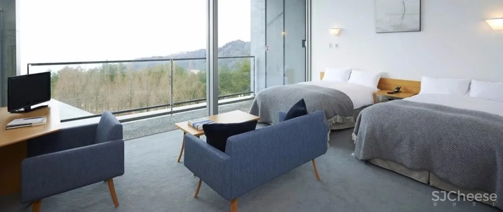 安藤忠雄,坂茂、隈研吾设计的温泉酒店,冷峻的外表却是有温度的设计