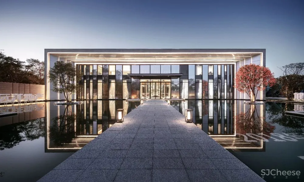 【JMJ设计】1000m²东方美学湛江远洋城售楼部 首