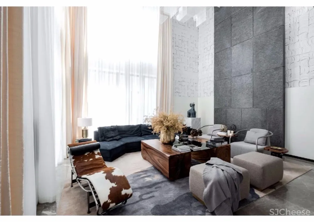 编织摩登与艺术生活 | 山海荟C2样板空间 首