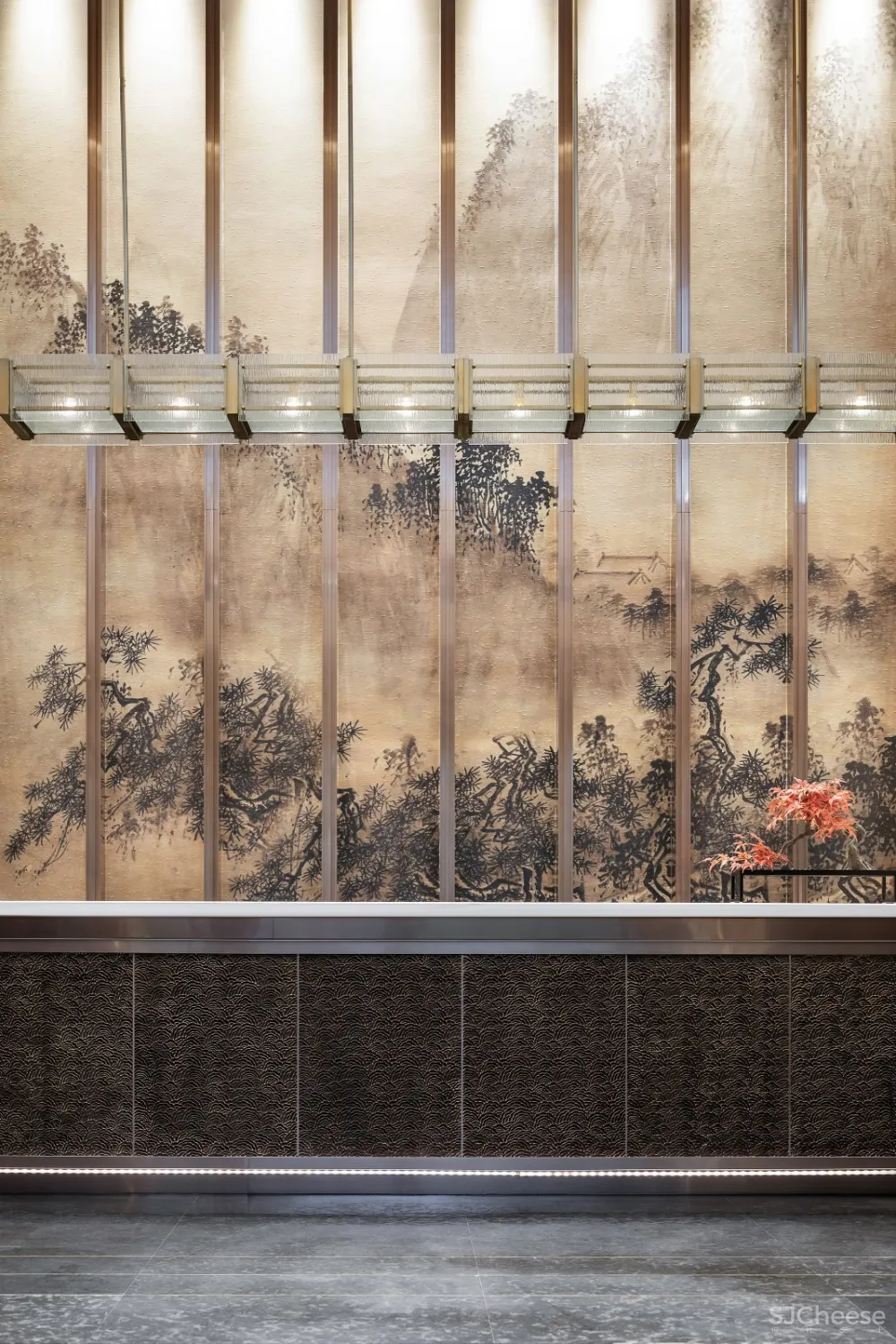 建发·首院售楼会所：山水成画，抒写风雅文韵 | 创时空设计