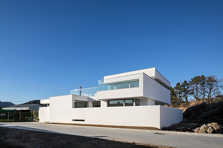 JMY architects | 韩国极简四口之家别墅