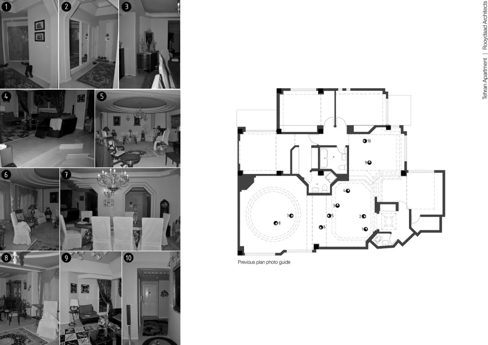 Rooydaad Architects | 光、空间、秩序的建筑模式 Tehran Apartment 首