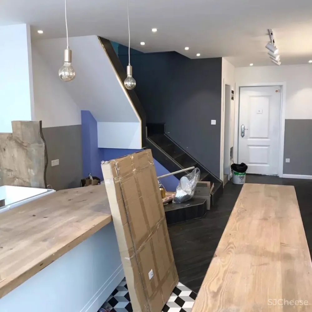 85㎡loft | 一层装梦想，二层装生活