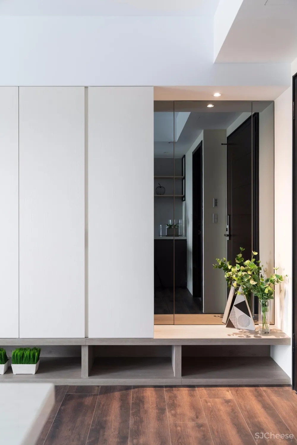 109㎡现代都会宅 | 橙果创意国际设计