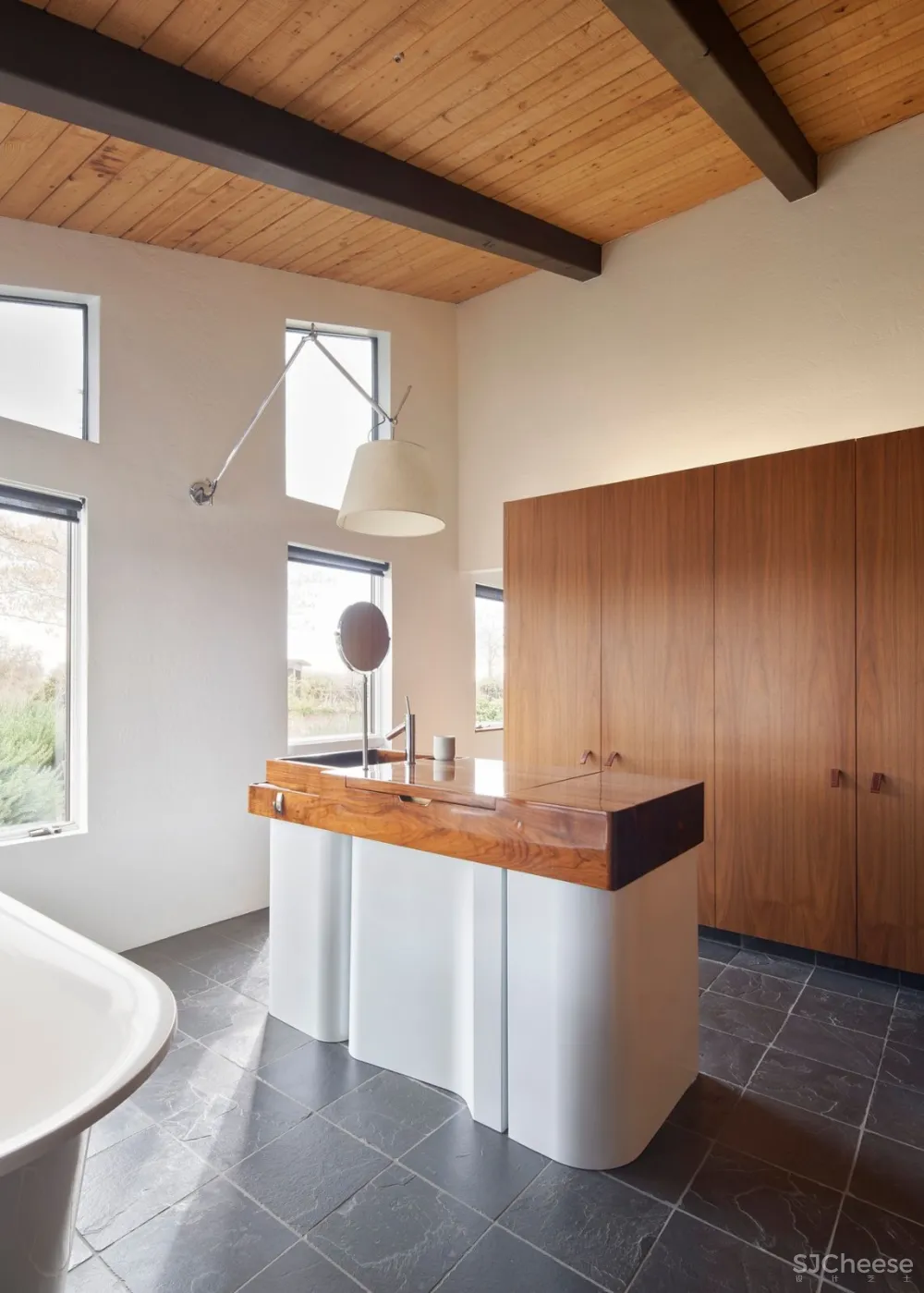 Dash Marshall | 温暖清爽的木材之家 首