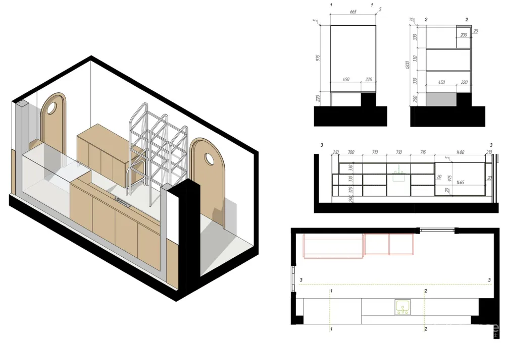 ZROBYM architects | 白俄罗斯 Let it be面包店