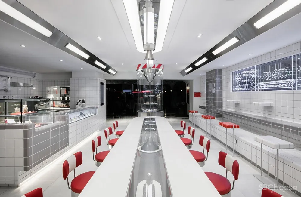 首尔86㎡Remicone 冰淇淋&甜点店 | Betwin Space Design