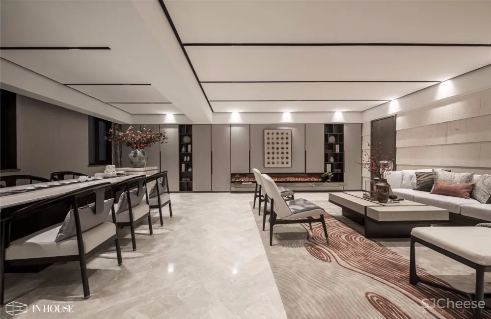 INHOUSE设计 | 融创清照府别墅样板间
