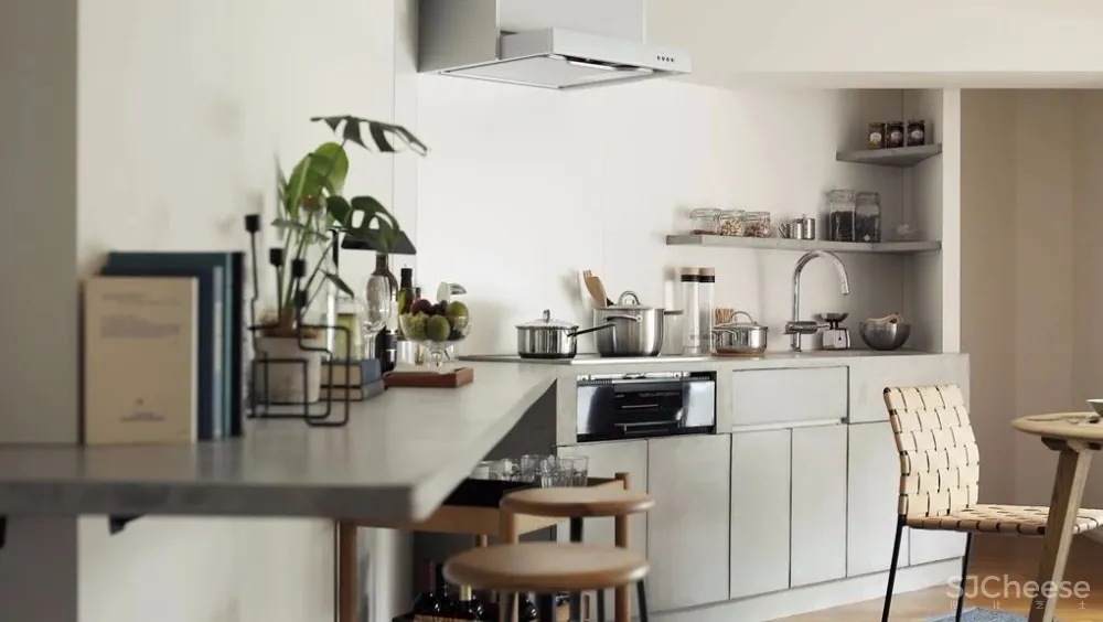 76㎡日式现代公寓丨断舍离的生活理念