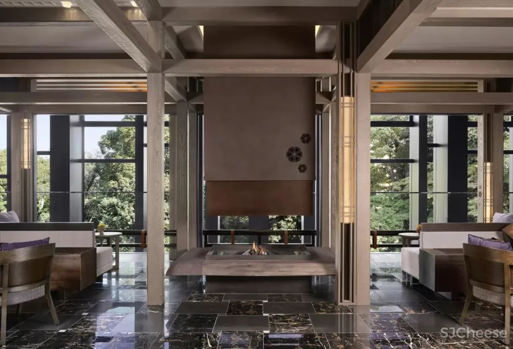 日本京都四季酒店丨融合现代主义风格和日本传统建筑美学 首