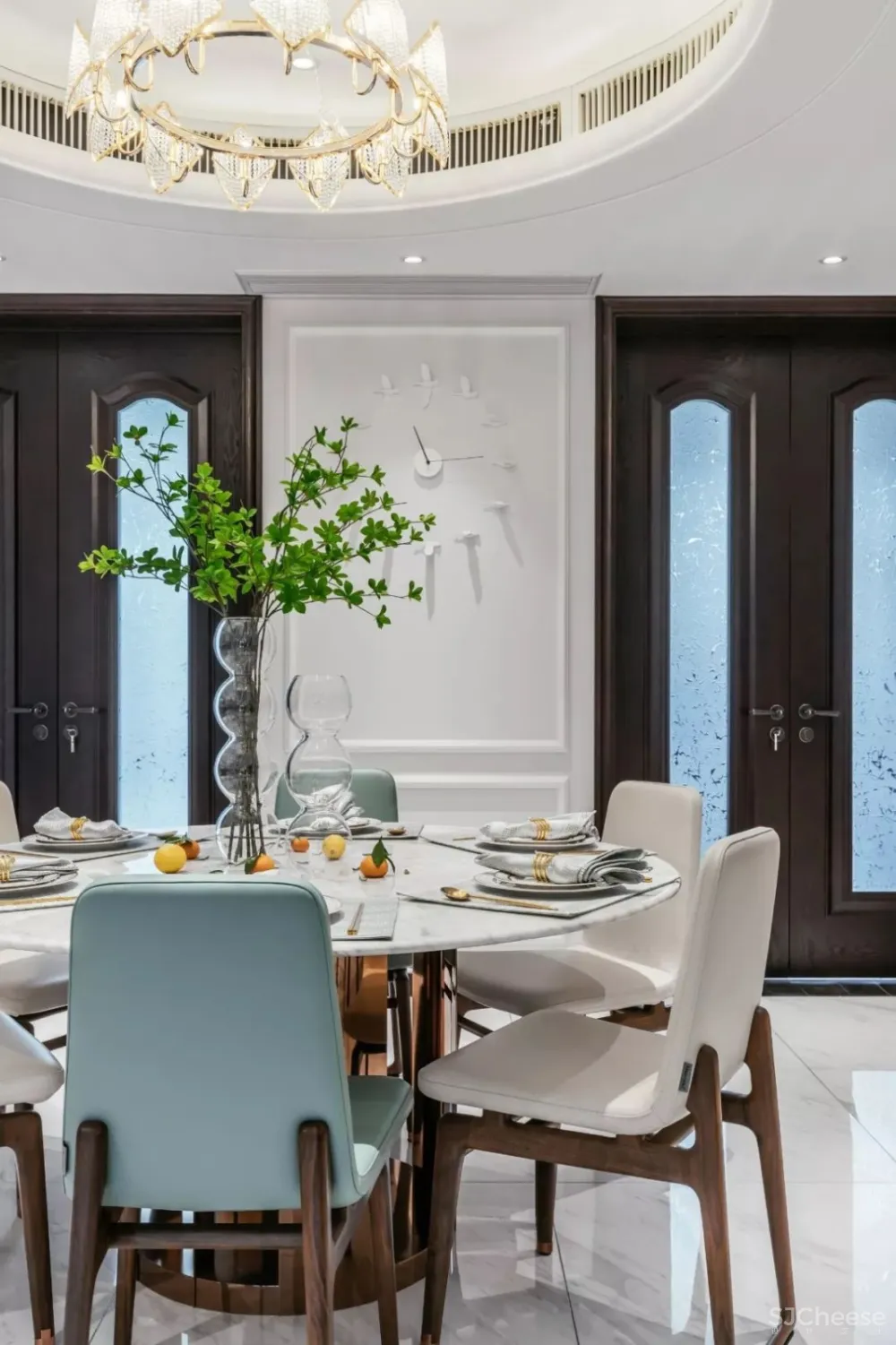 《御舍》278m²优雅轻奢风私宅 | 泓焕时代设计