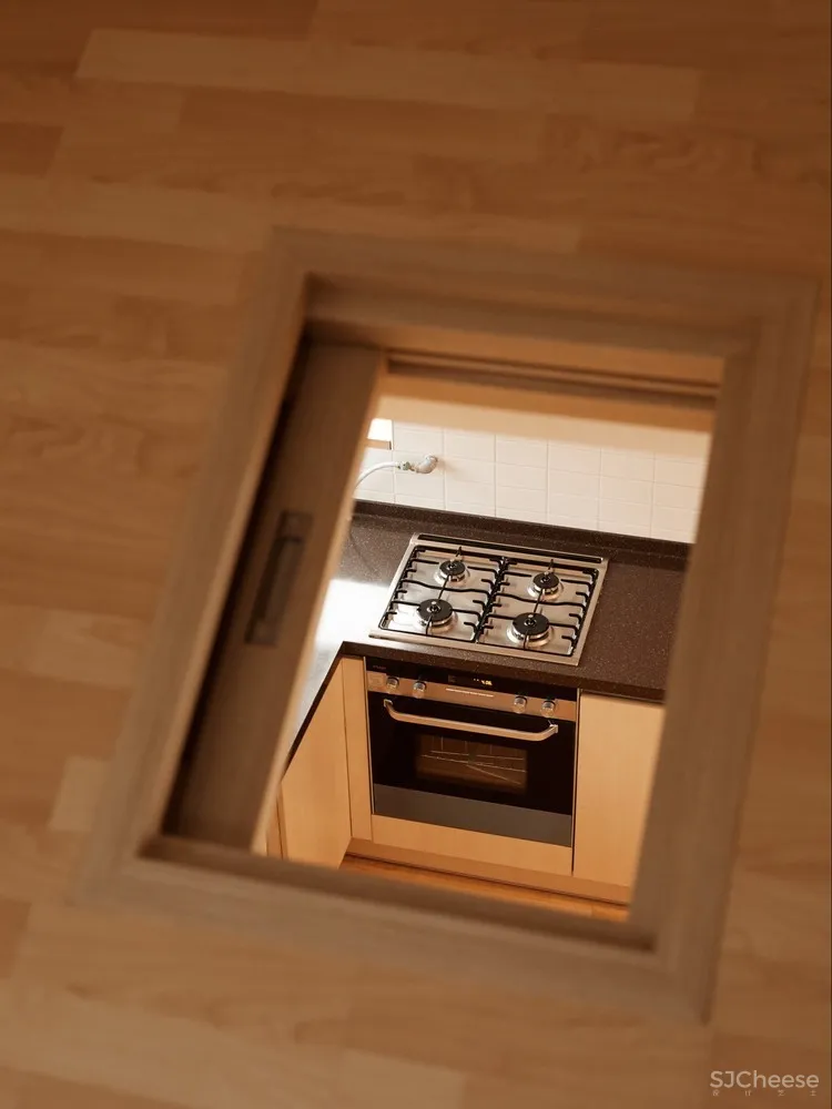 June Architect | 形式简洁整体和细节结合的住宅空间