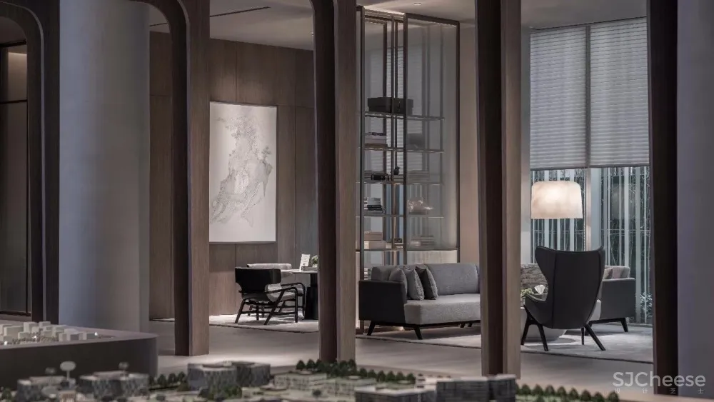 于舍新作 | 暮起思巢归 晨入梦朝——深圳华侨城会展湾·南岸营销中心