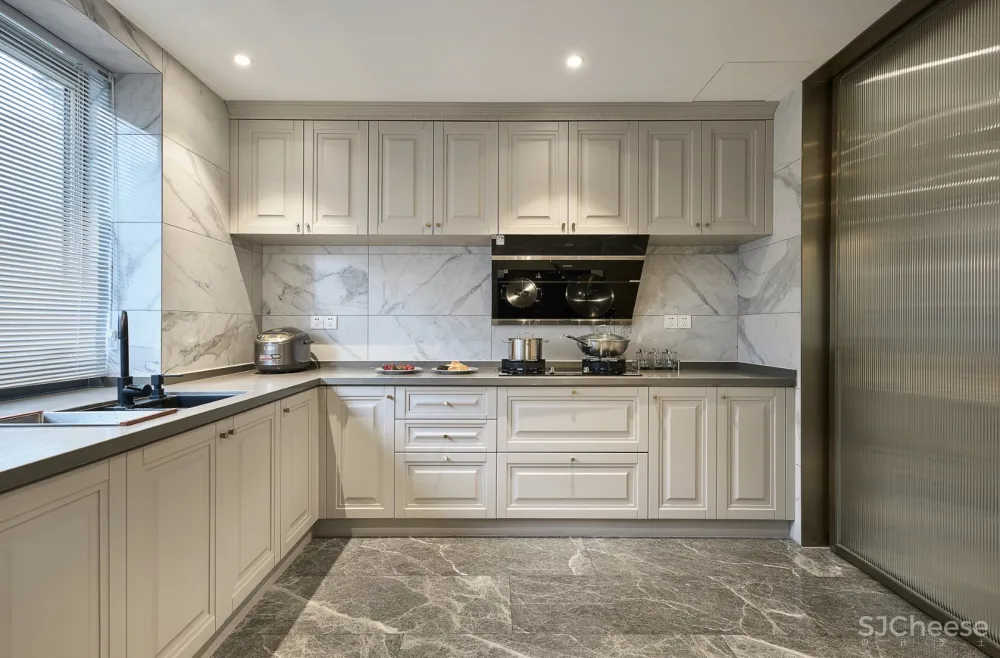 【力设计新作】轻奢美式平层家装设计方案